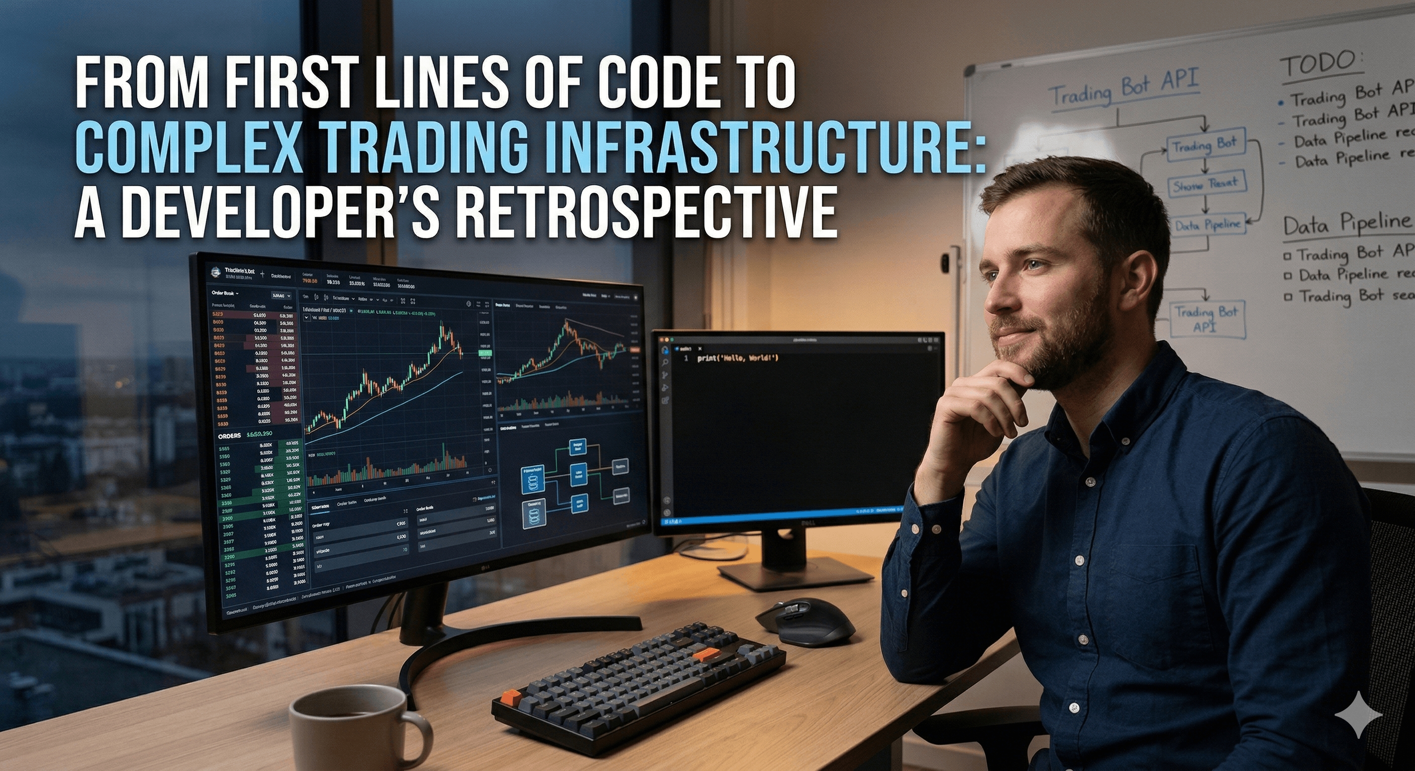 From Zero Lines of Code to Building One of the Most Complex Crypto Trading Bots in the Space: My Story