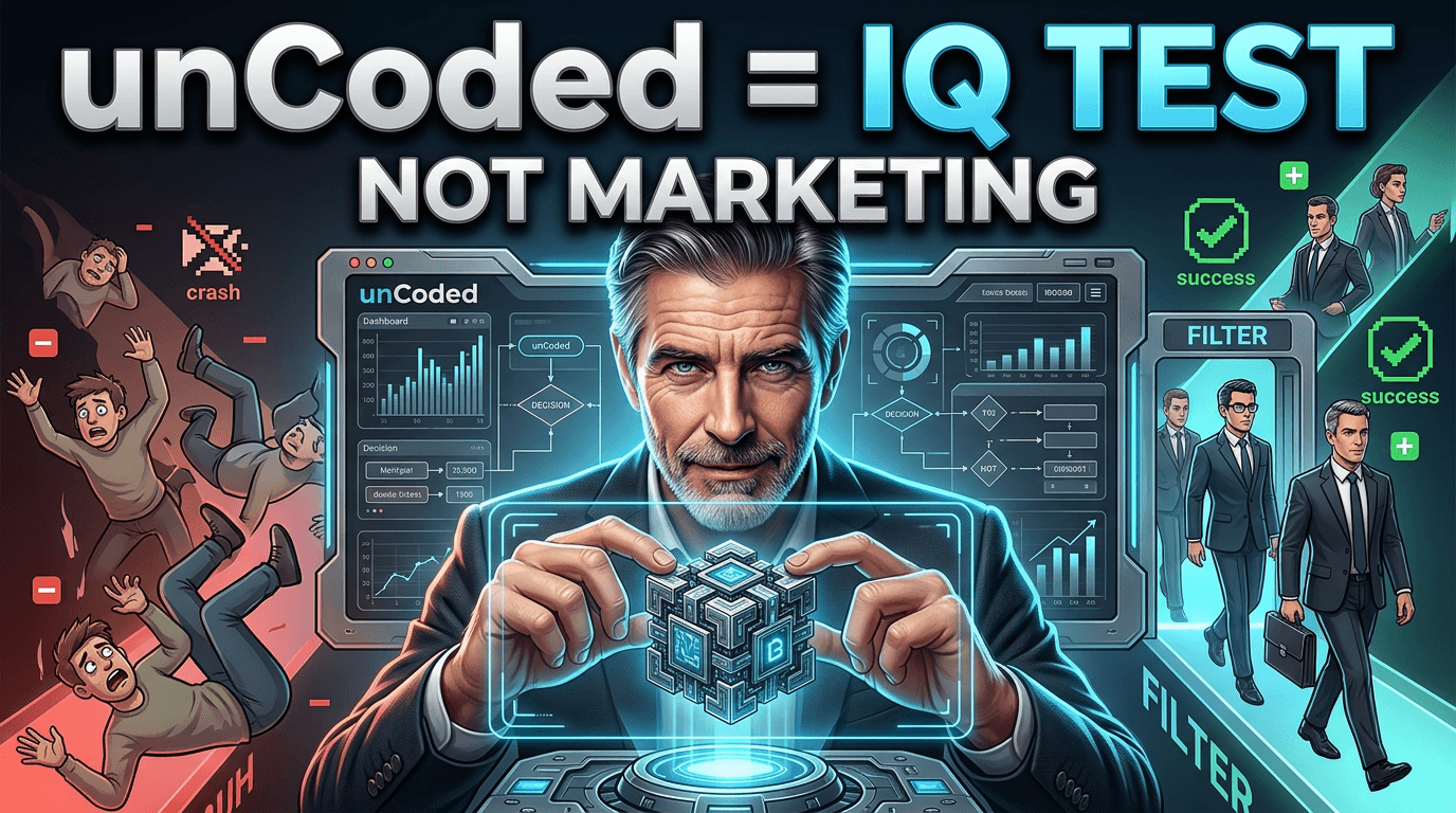 unCoded Is an IQ Test. That's Not a Marketing Line.