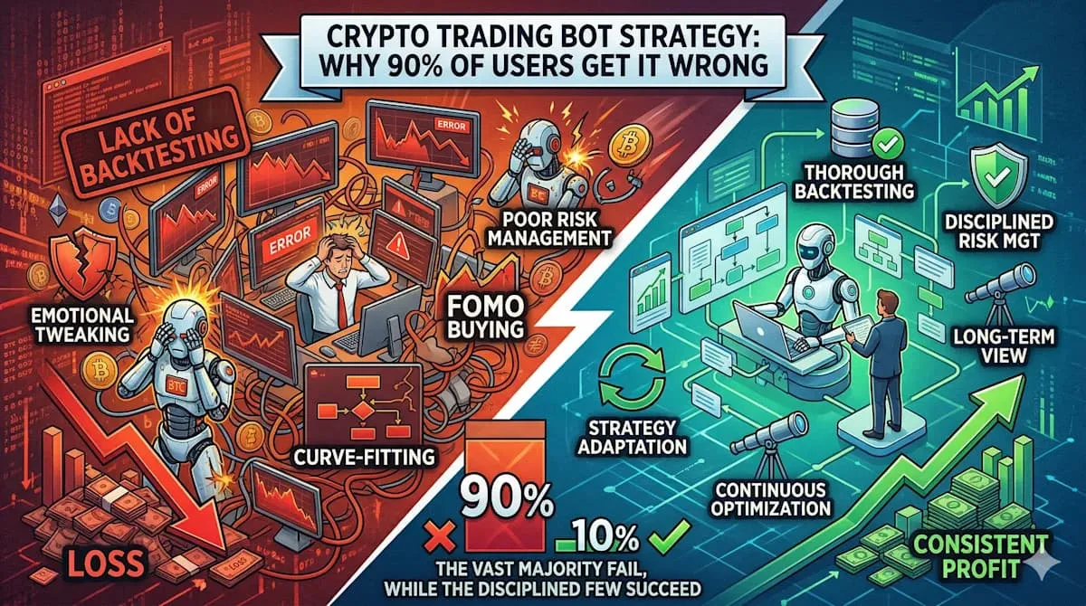 Crypto Trading Bot Strategy: Why 90% of Users Get It Wrong